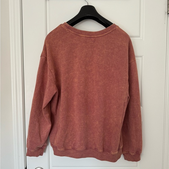 JORDACHE Pink Tie Dye Logo Sweater Sweatshirt in XL - Picture 9 of 9